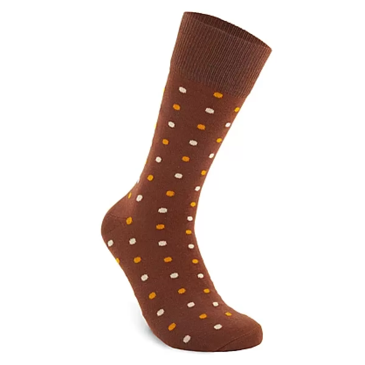 ECCO Classic Dotted Mid Cut Brun Discount