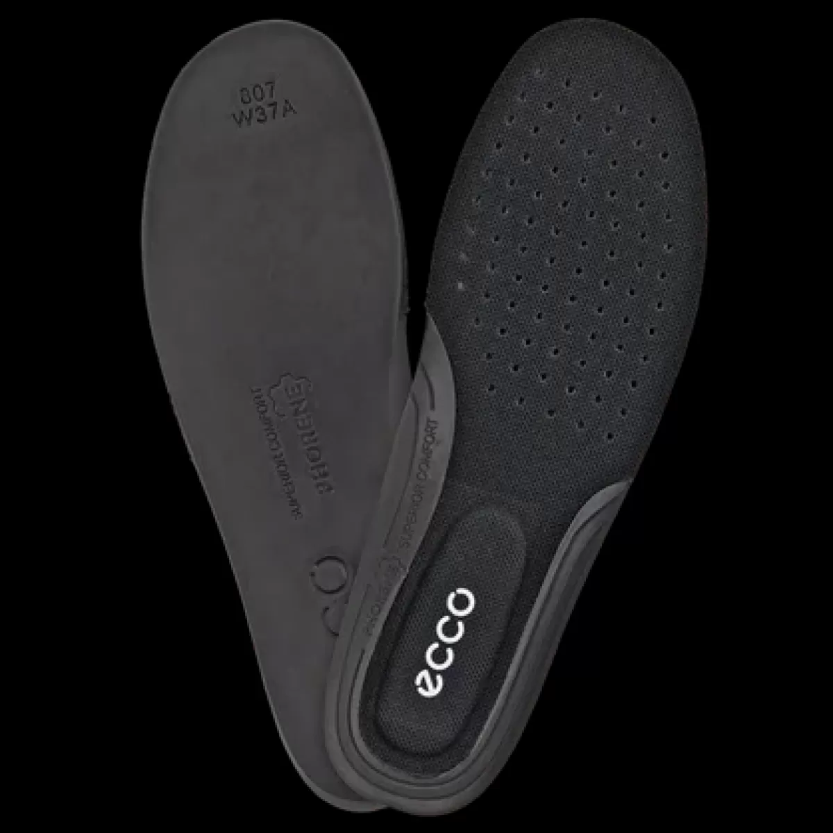 ECCO Comfort Textile Insole W Sort Hot