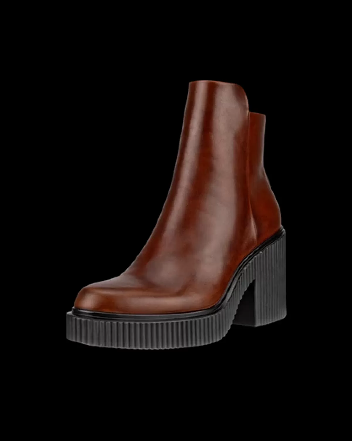 ECCO FLUTED HEEL Brun Flash Sale